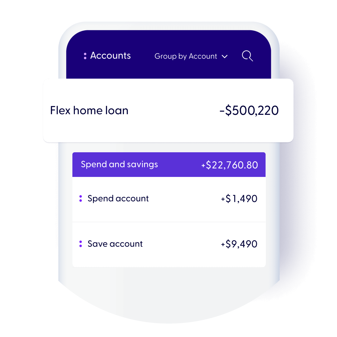 Managing offset accounts